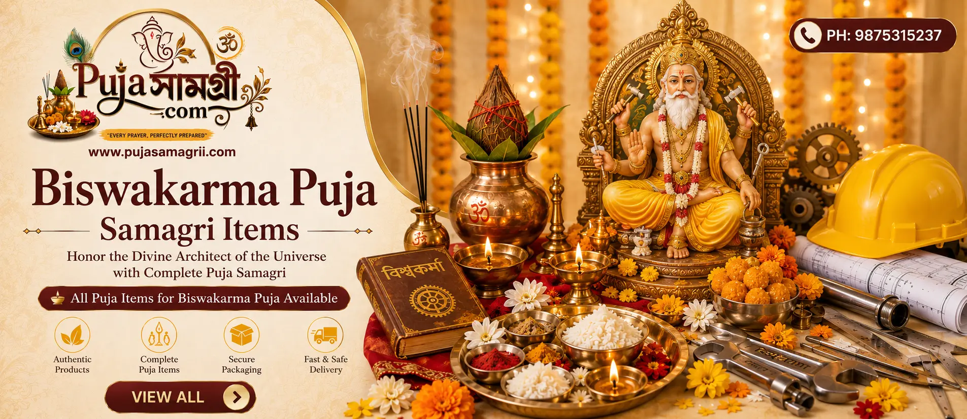 Puja Samagri Online – Complete Puja Kits & Dashakarma Items