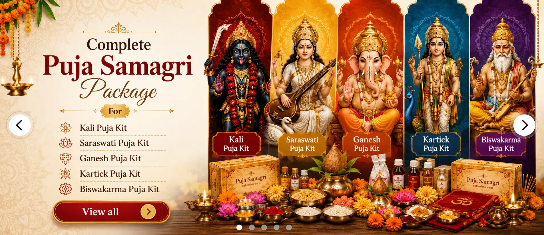 Puja Samagri Online – Complete Puja Kits & Dashakarma Items