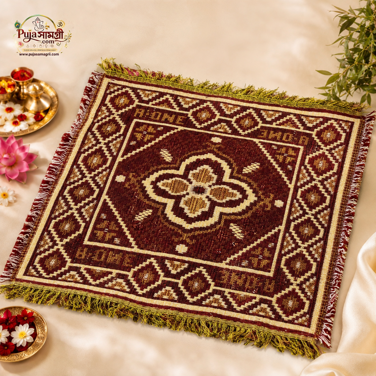 Purohit Aasan – Traditional Puja Aasan for Purohit